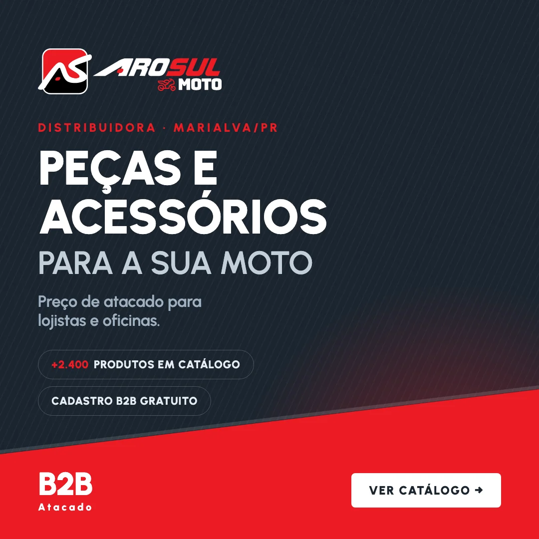 Peças e acessórios para a sua moto — B2B Atacado