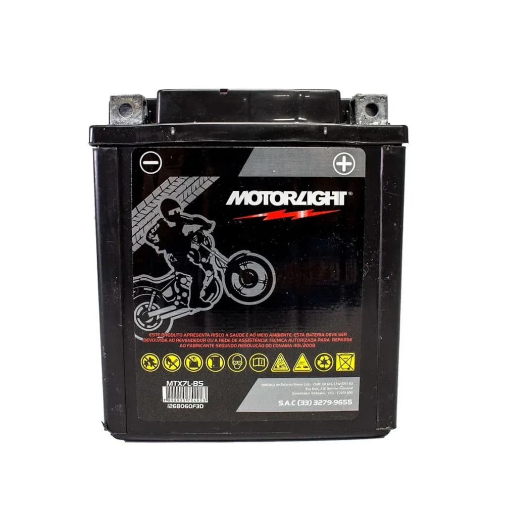 BATERIA MOTORLIGHT MTX7A-BS