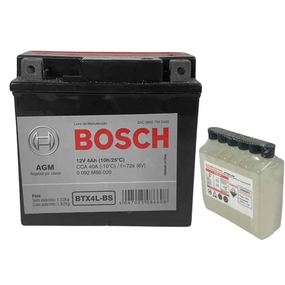 Bateria Bosch 12V 4Ah