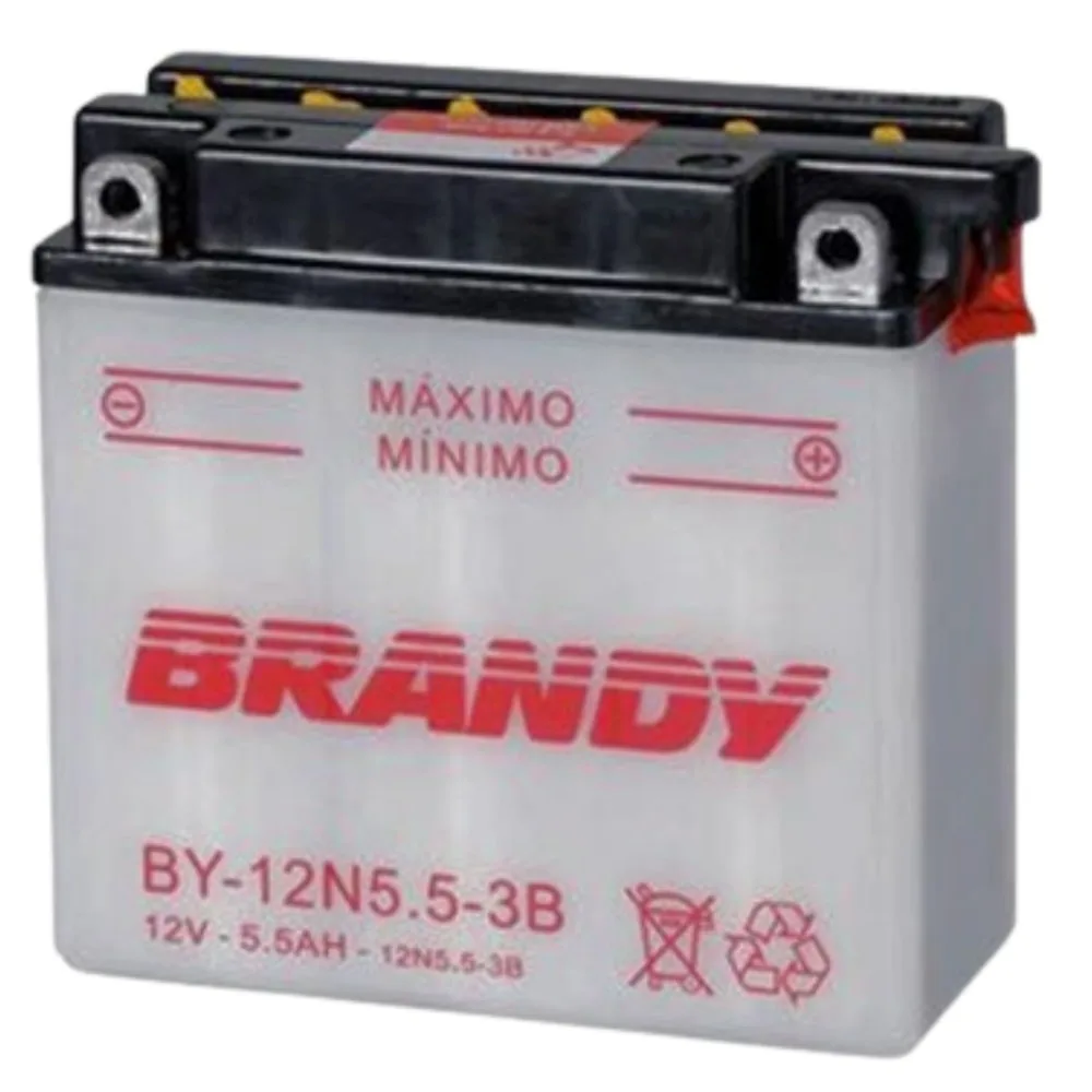 Bateria Brandy By-12n 5,5-3b Yamaha Ybr / Factor