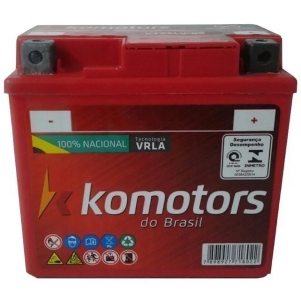 Bateria Komotos Ktx4lv-Bs Honda Titan 125/150 Ks