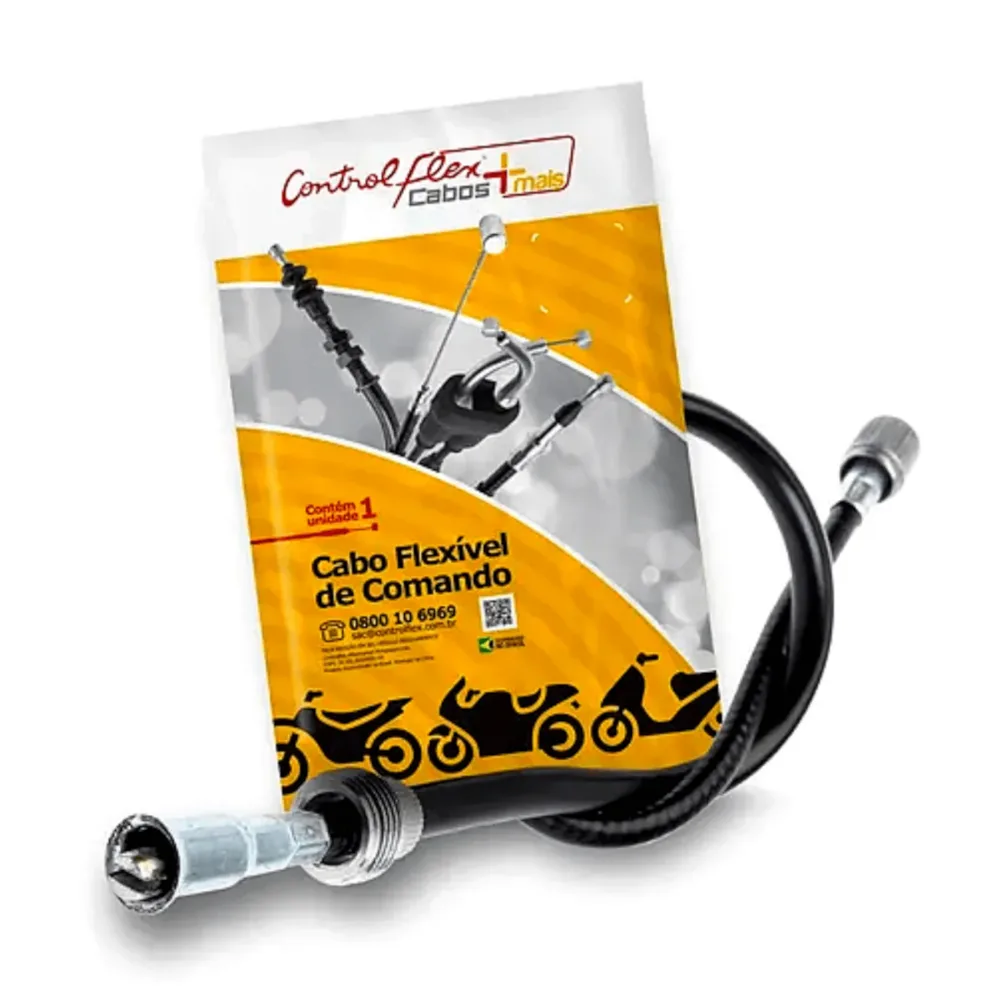 Cabo Velocimetro C.Flex Titan150 04-08 Ks-Es-Esd