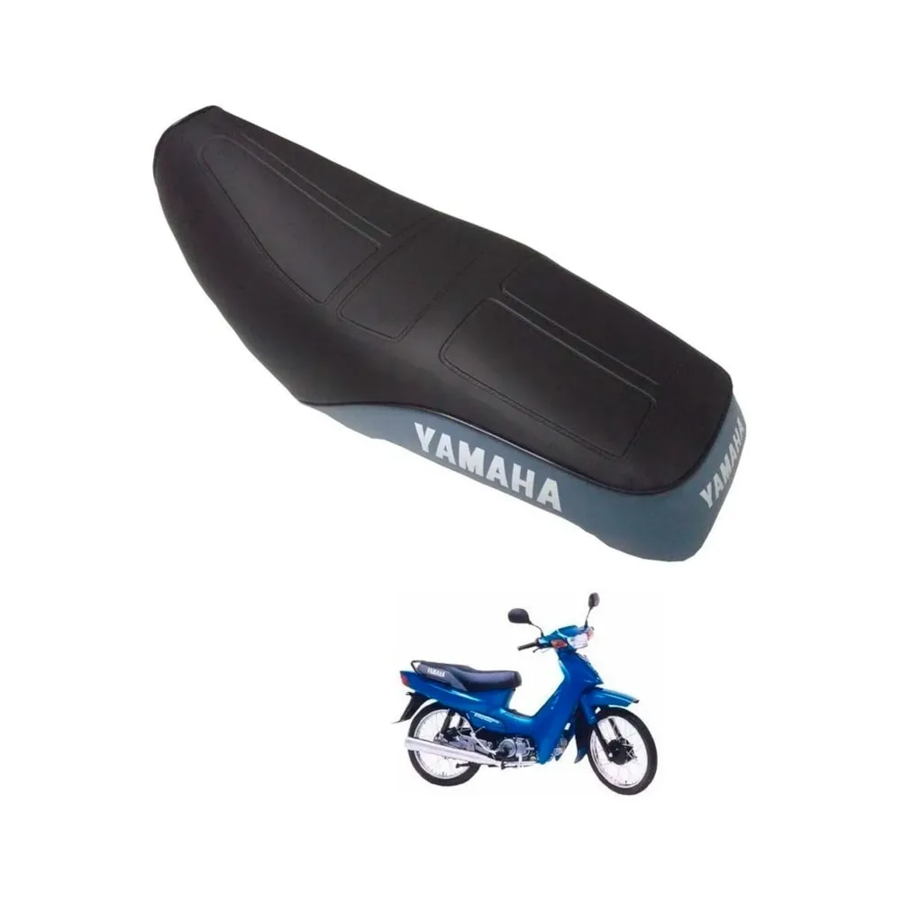 Capa Banco Original Capas Yamaha Crypton Ano 97 Até 02 Preto Cinza