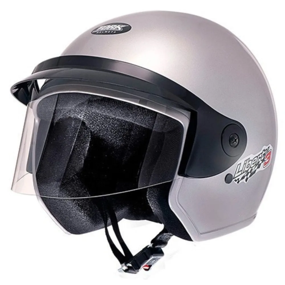 Capacete Pro Tork Liberty Three Tamanho 56 Prata