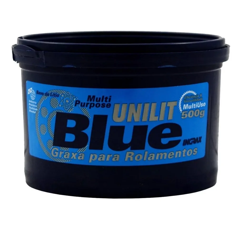 Graxa Azul Rolamentos e Mancais Unilit Blue-2 500 Gramas