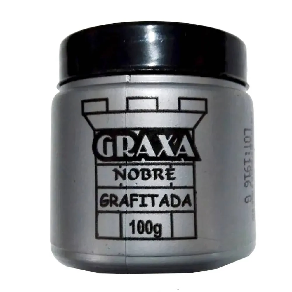 Graxa Grafitada Nobre Cálcio Bike Carro Moto Multiuso 95 Gramas
