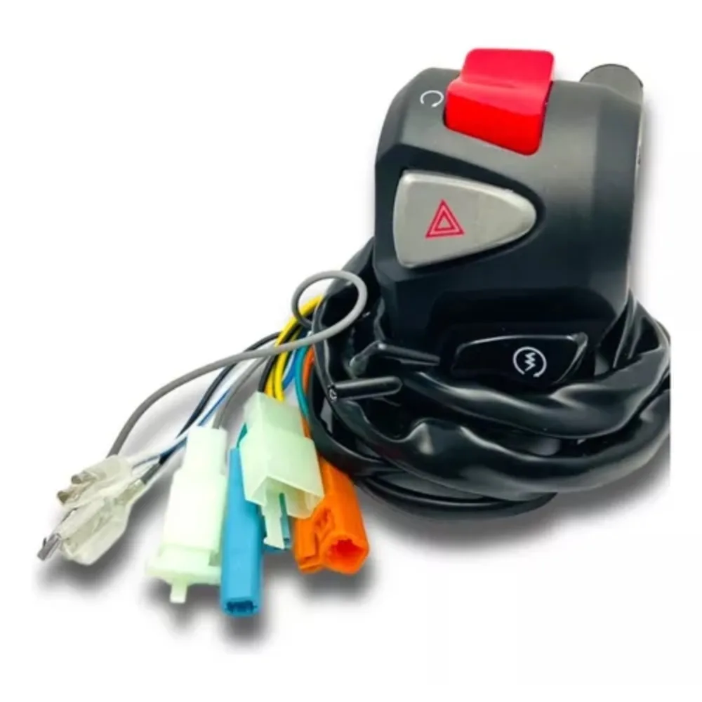 Interruptor Partida Imp-Illion Titan 160 Mod Cb500 C/Pisca Alerta