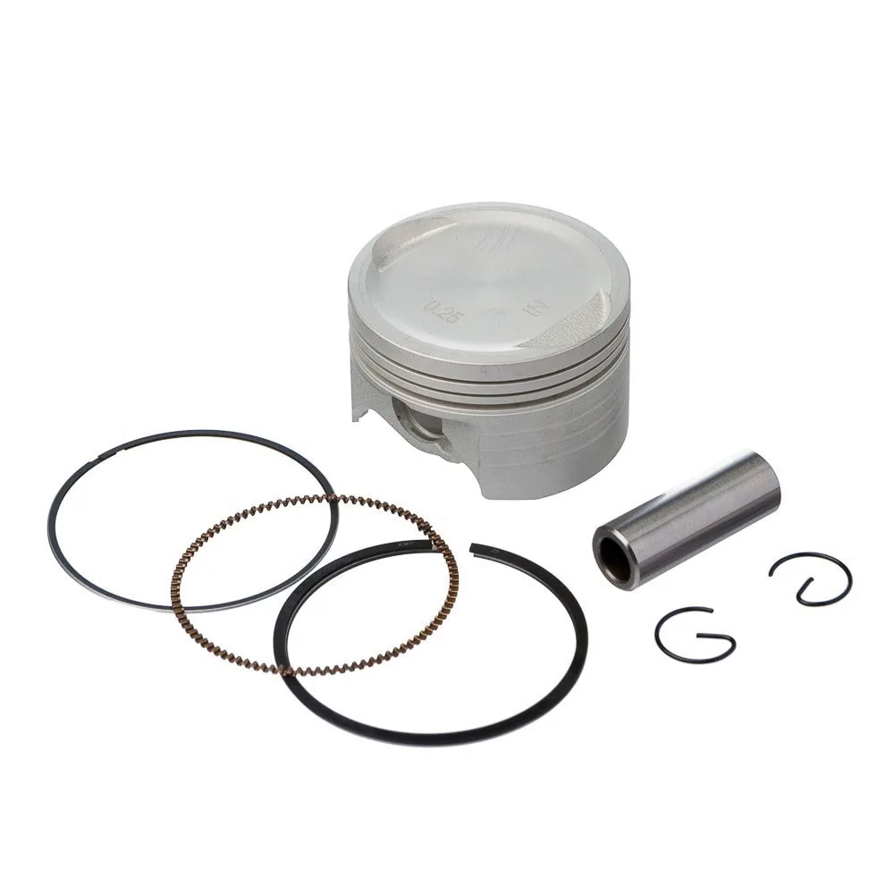 Kit Pistão e Anéis Honda Titan 150 2004/14 Completo 0,25mm