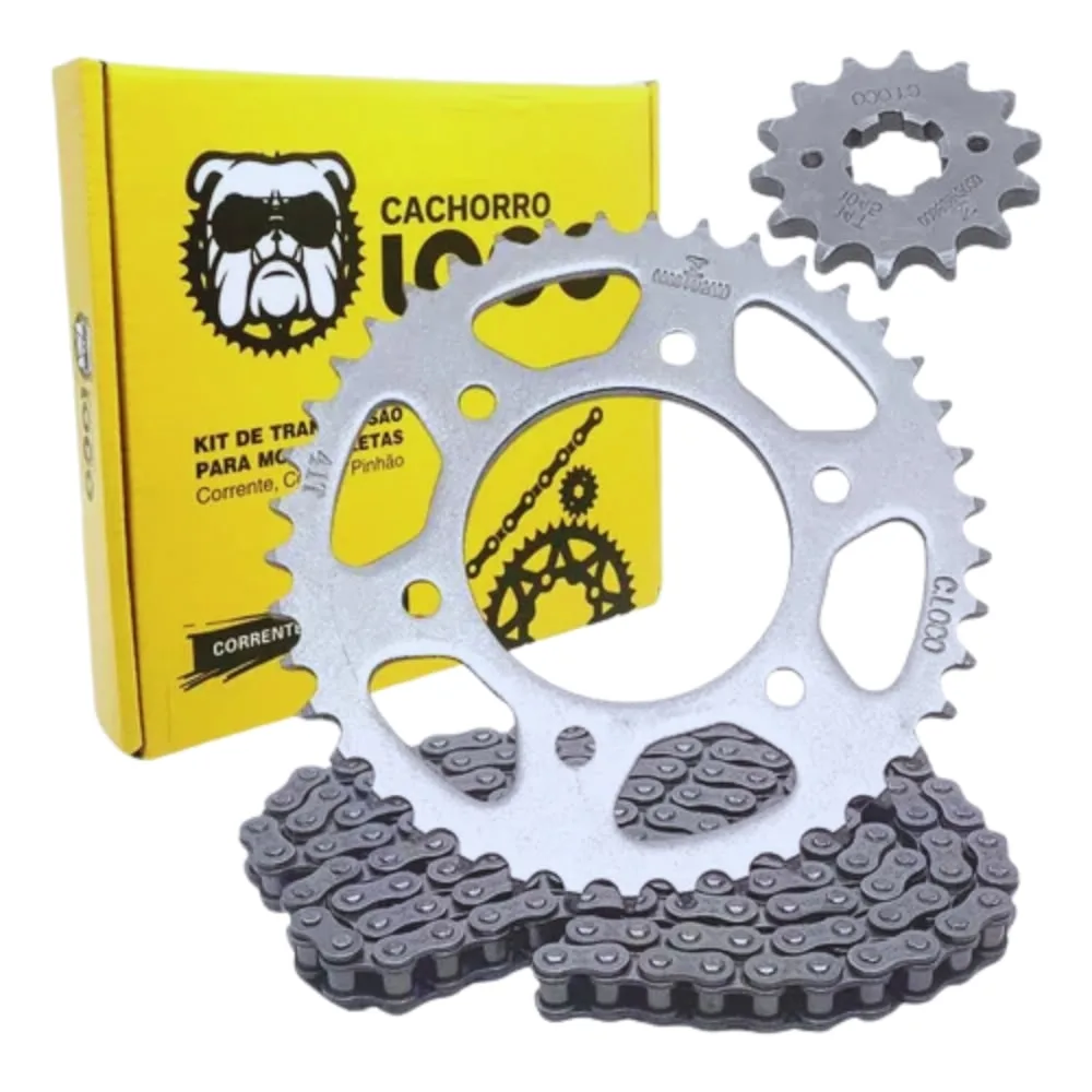 Kit Relacao Cachorro Loco Fazer 150 2014-17 (428Hx126L,41T/14T)