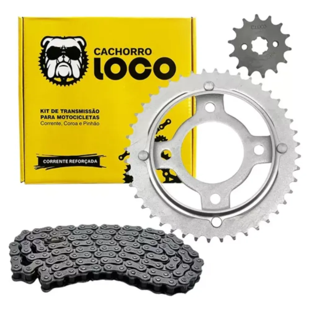 Kit Relacao Cachorro Loco Titan 125