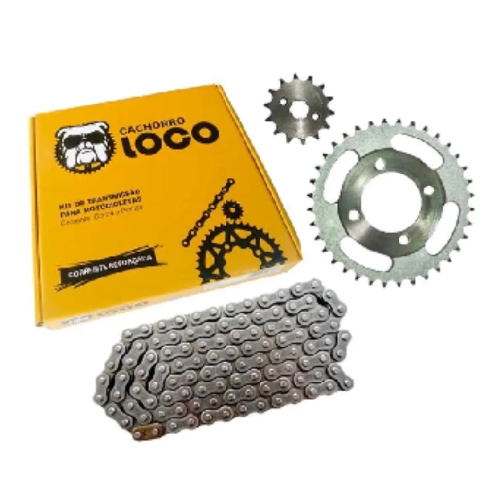Kit Relacao Cachorro Loco Web 100 2000-05/Dream (428Hx108L,36T/14T)