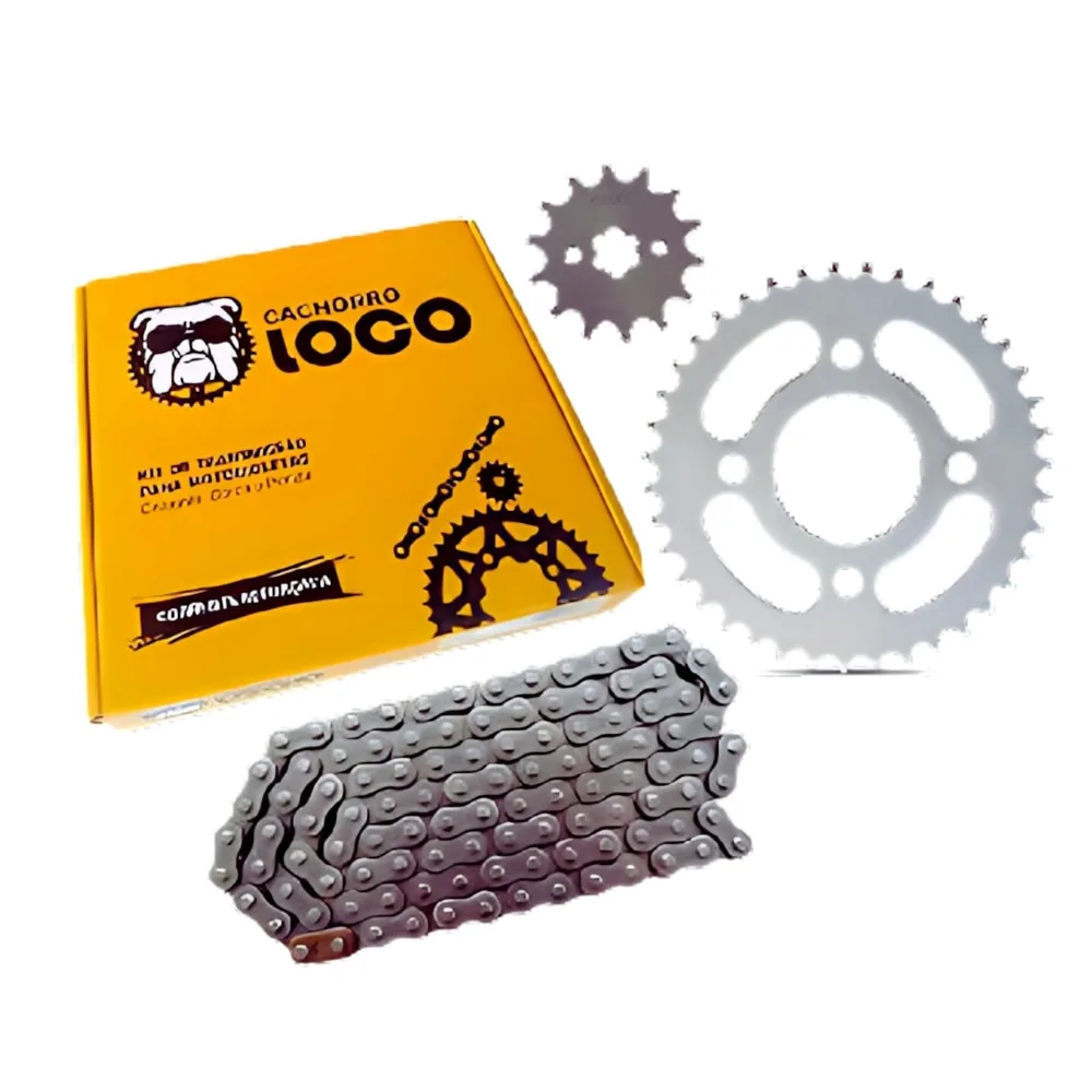 Kit Relacao Cachorro Loco Xtz 125 2002-16 (428Hx122L,48T/14T)