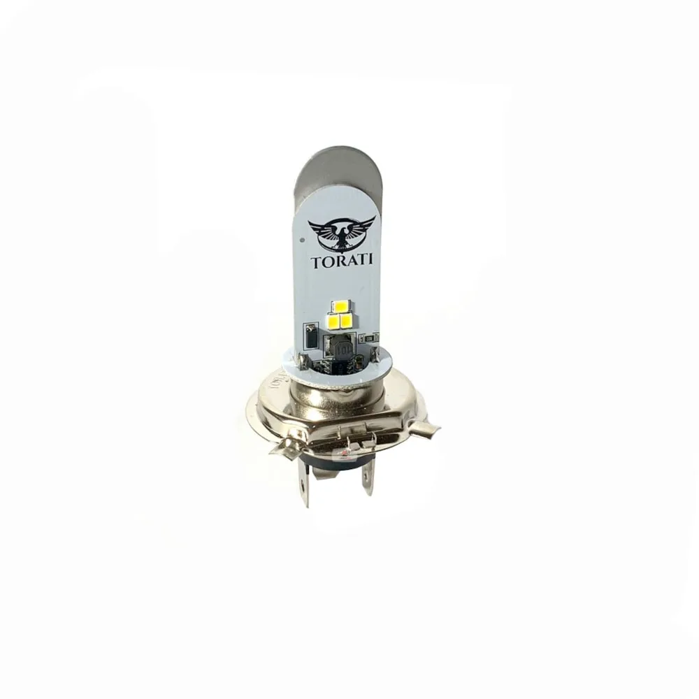 Lâmpada Farol Biodo H4 Torati Led 12v 3/6w 8000k