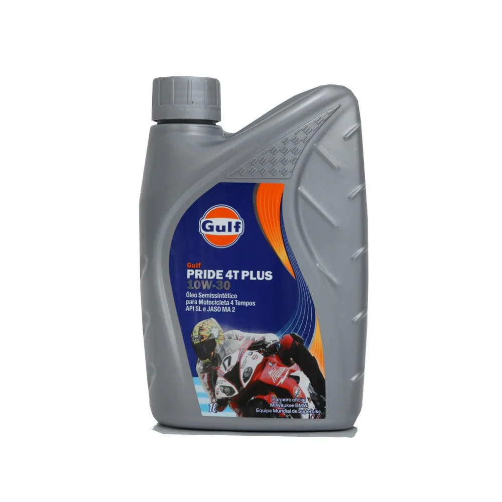 Óleo Moto Gulf 10w-30 4T Pride Semi-Sintetico Honda Suzuki