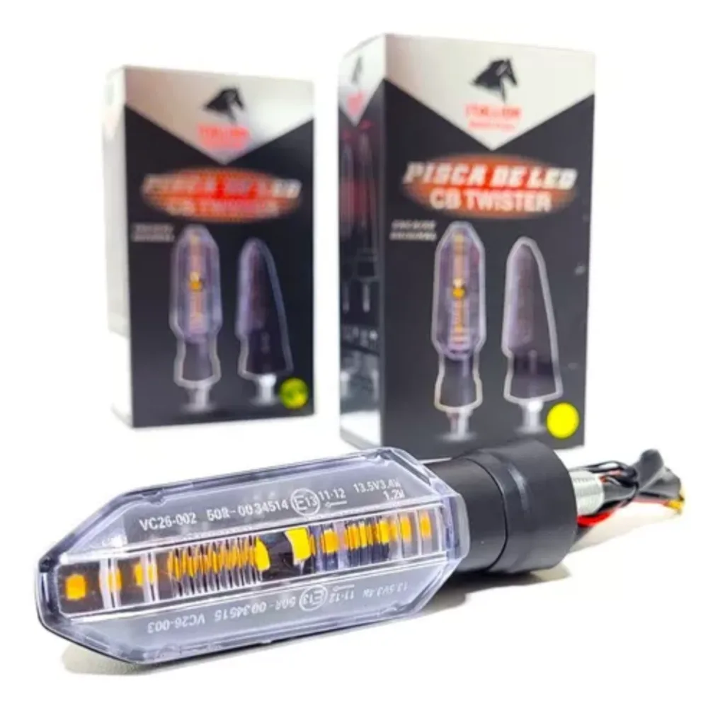 Pisca Led Stallion Universal Mod Cb 250 19-20 Sequencial (Par)