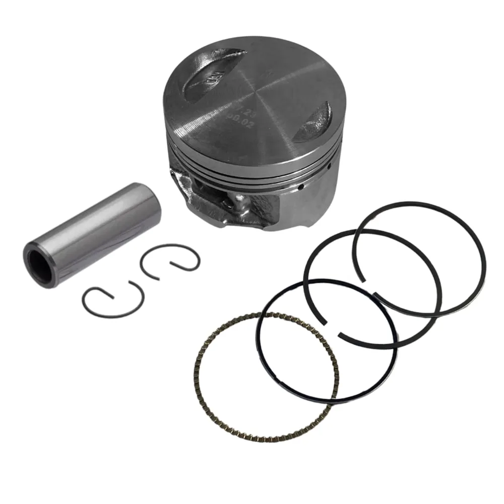 Pistão e Anéis Metal Leve Titan 125 2002 0,75