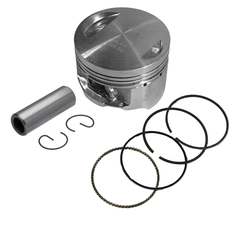 Pistão e Anéis Metal Leve Titan 125 2002 STD