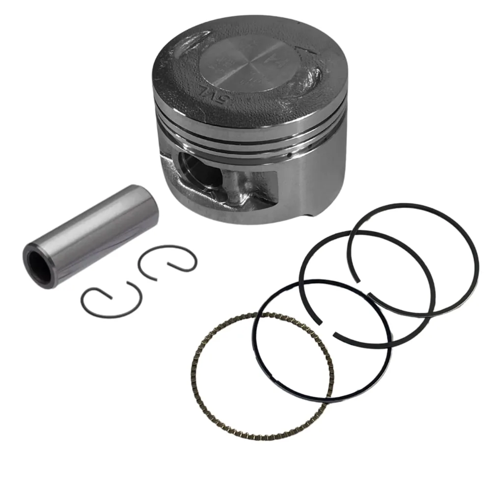Pistão e Anéis Metal Leve YBR 125 0,25