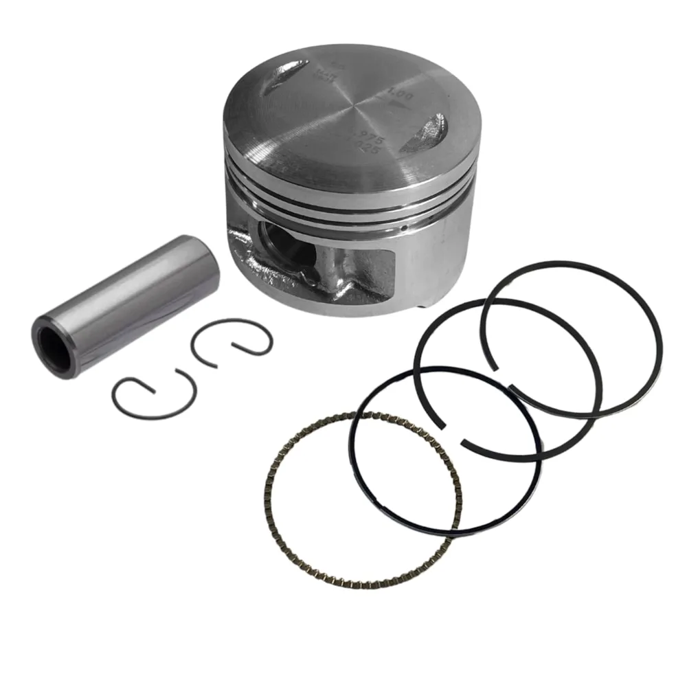 Pistão e Anéis Metal Leve YBR 125 1,00