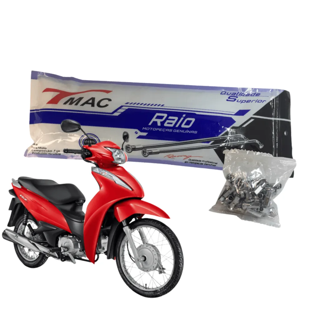 Raio Dianteiro 3,5Mm Tmac Biz 100/125 Crom.