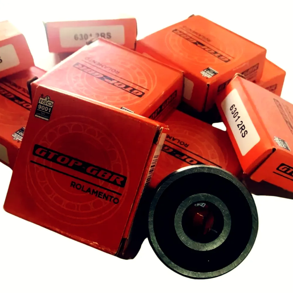 Rolamento 6301 2Rs Roda Diant. Cg/To/Ti/Biz/Ybr/Nxr150 Roda Tras. Biz/Nxr125